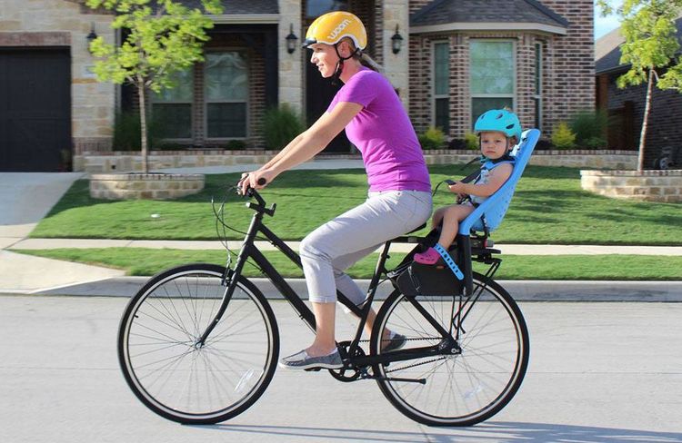 seggiolino bici posteriore